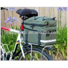 New Bicycle Bike Bag Pannier Cycling Rack Rear Frame Mount Saddle Bag Carrier